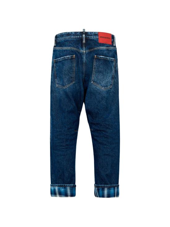 26FW 디스퀘어드2 스트레이트 팬츠 S74LB1954S30839 470 NAVY BLUE - DSQUARED2