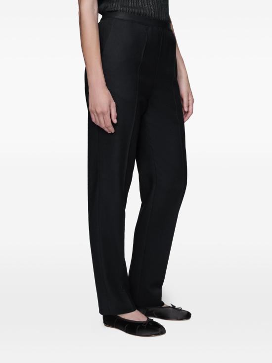 26FW 마르지엘라 울 와이드 레그 트라우저 S51KA0616S47782 900 BLACK - MAISON MARGIELA
