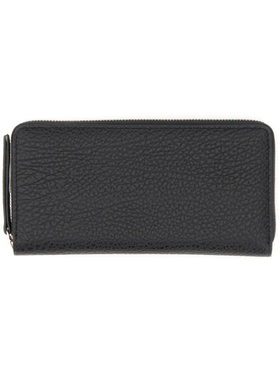 26FW 마르지엘라 4스티치 집어라운드 장지갑 S56UI0110P4455T8013 BLACK - MAISON MARGIELA