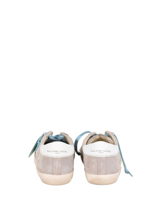 26SS 필립모델 스니커즈 PRSXLOWPRLUXS18 GRIS BLANC - PHILIPPE MODEL
