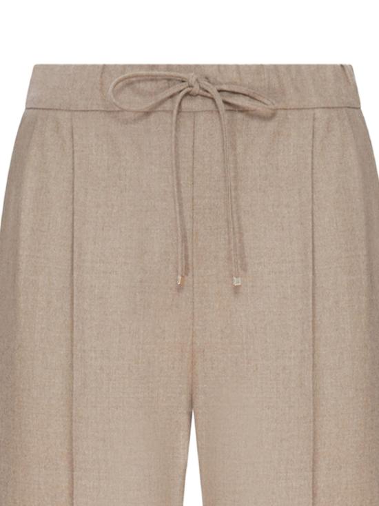 26FW 막스마라 자미아 캐시미어 드로스트링 팬츠 2621136221600 002 GRIS CENICIENTO - MAX MARA