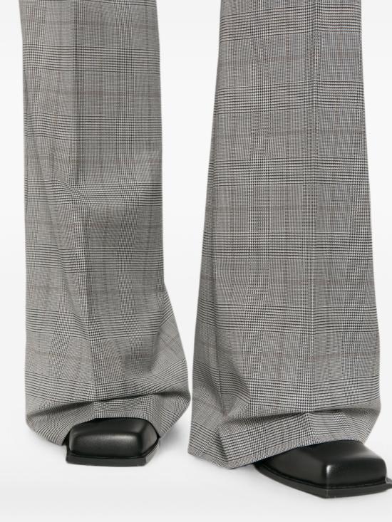 26FW 막스마라 스트레이트 팬츠 2622136071650 001 BLANCO NEGRO GALLES - MAX MARA