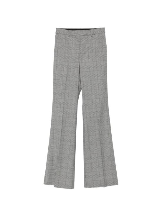 26FW 막스마라 스트레이트 팬츠 2622136071650 001 BLANCO NEGRO GALLES