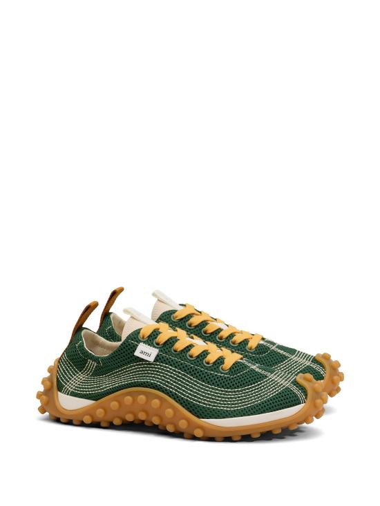 26FW 아미 스니커즈 USN505AW0003 A368 VERT BOUTEILLE CUMIN - AMI