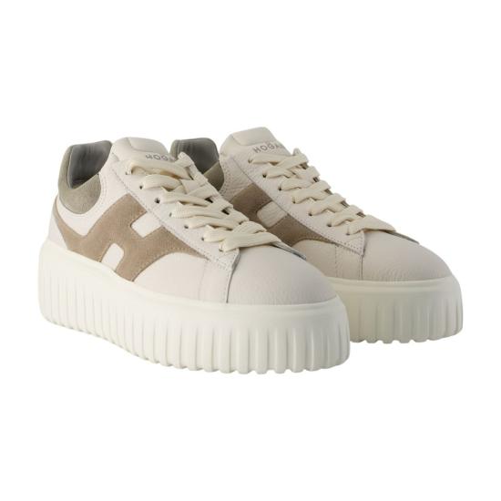 26SS 호간 스니커즈 HXW6450FE91UXI0RVM Beige - HOGAN