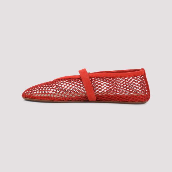 26SS 알라이아 피쉬넷 발레 플랫 AA3A029TK061A50 NARANJA - ALAIA