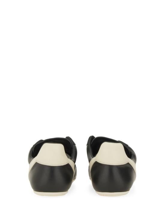  릭 오웬스 스니커즈 미니멀  가죽 트레이너 블랙 - RICK OWENS