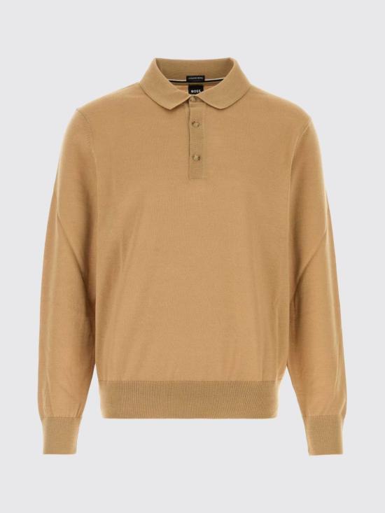 26FW 보스 폴로 티셔츠 50565503 260 Beige - BOSS