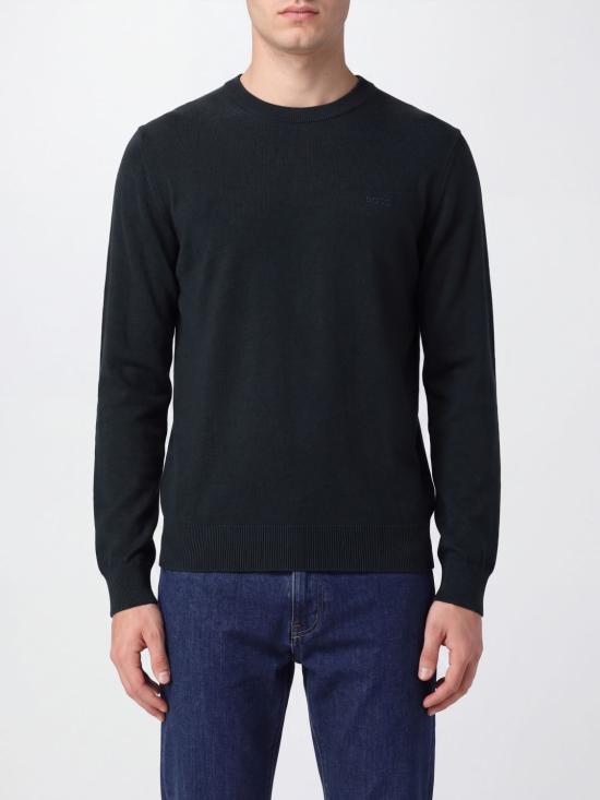 26FW 보스 스웨터 50571914 001 Black