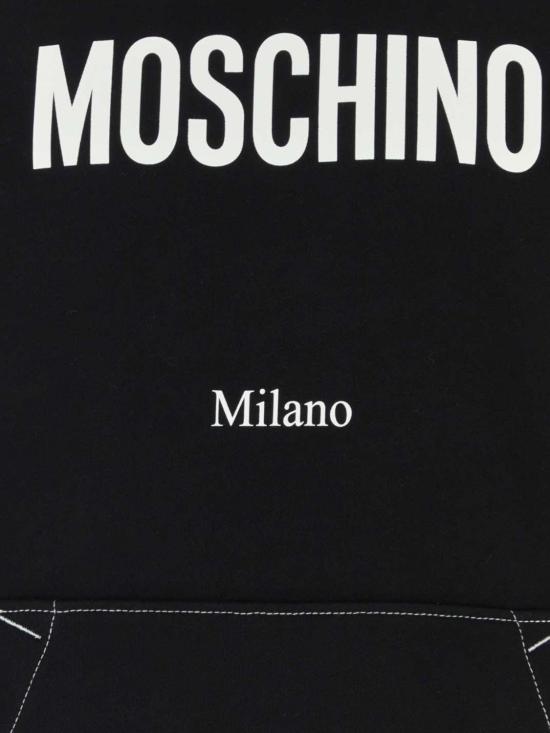 26FW 모스키노 긴팔 티셔츠 17085228 2555 Black - MOSCHINO