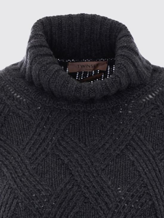 26FW 트윈셋 스웨터 262TT3353 12840 Grey - TWINSET