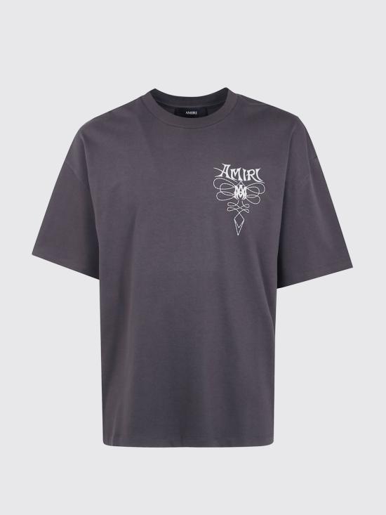 26FW 아미리 반팔 티셔츠 AM426JR006 HUSK Grey - AMIRI