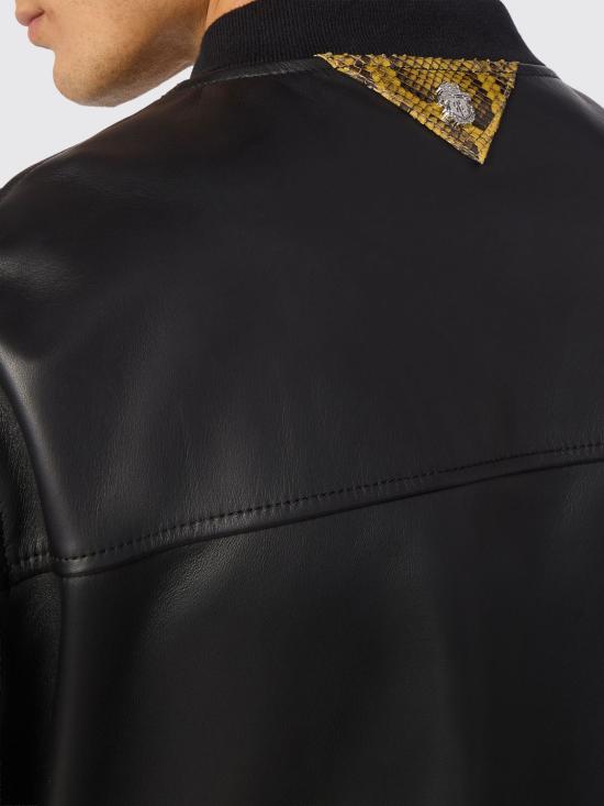 26FW 빌리어네어 자켓 WADCMLB1861BLE019P 02 Black - BILLIONAIRE