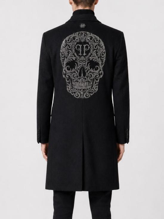 26FW 필립 플레인 코트 FAFCMRA0651PTE076N 02 Black - PHILIPP PLEIN
