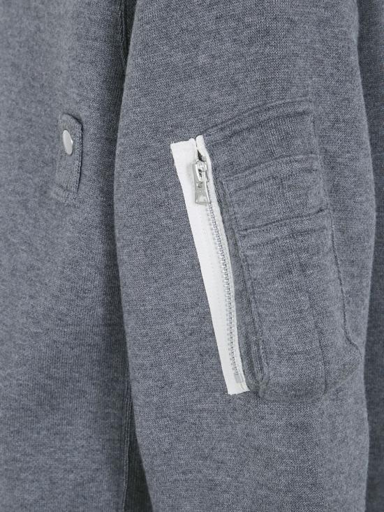 26FW 사카이 긴팔 티셔츠 2604126M 301 Grey - SACAI