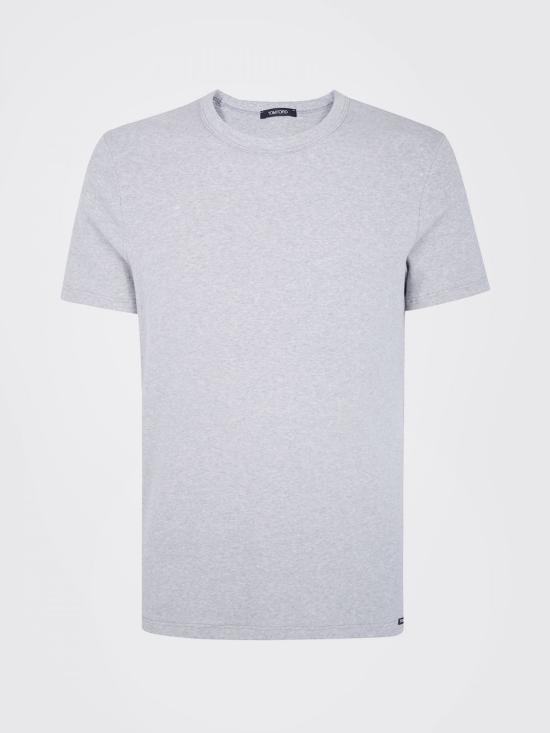 26FW 톰포드 코튼 크루넥 언더웨어 티셔츠 T4M081040 020 Grey - TOMFORD