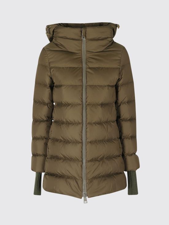 26FW 에르노 나일론 샤모니 A-셰이프 PI0660D12004Z 7740 Green - HERNO