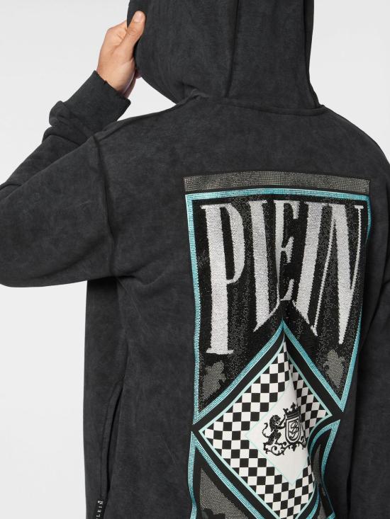 26FW 필립 플레인 긴팔 티셔츠 SAECMJB3604PTE003N 0222 Black - PHILIPP PLEIN