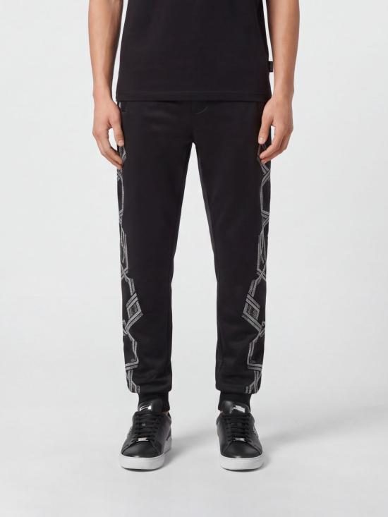 26FW 필립 플레인 팬츠 FAECMJT2576PTE003N 02 Black