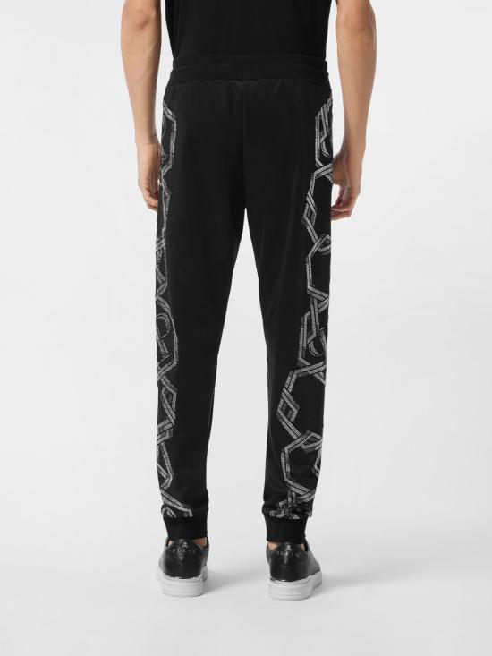 26FW 필립 플레인 팬츠 FAECMJT2576PTE003N 02 Black - PHILIPP PLEIN
