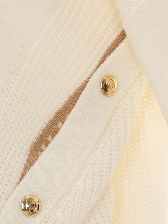 26FW 리우조 스웨터 TF6154MA22S D3073 White - LIU JO