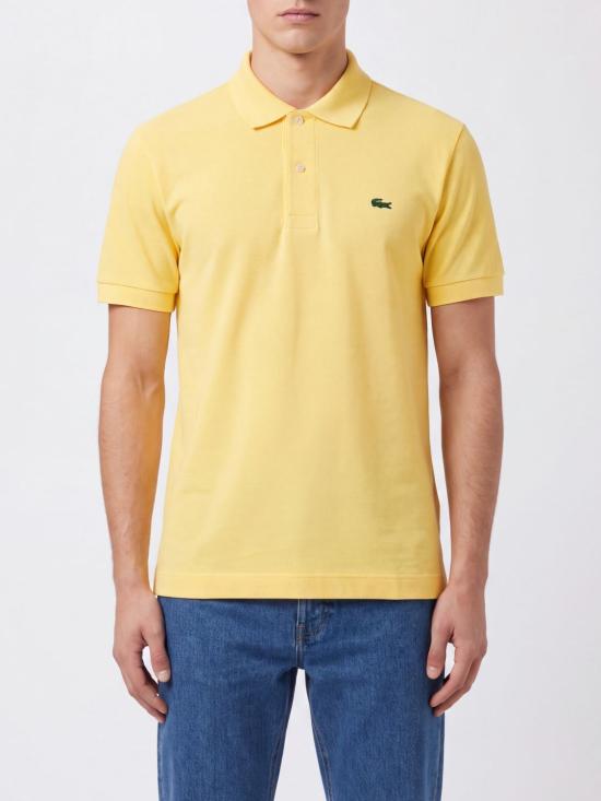 26FW 라코스테 클래식 핏 피케 폴로 셔츠 L1212 107 Yellow
