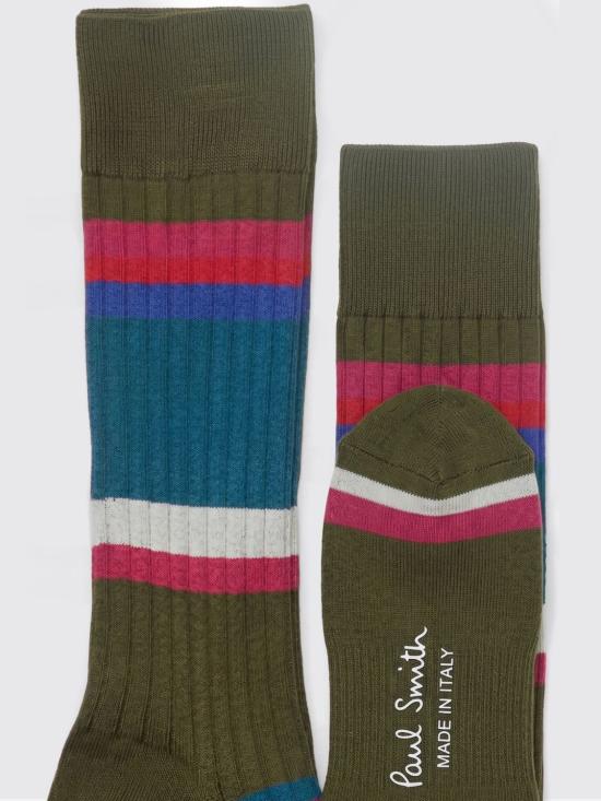 26FW 폴 스미스 양말 M1A380CIW072 63 Kaki - PAUL SMITH