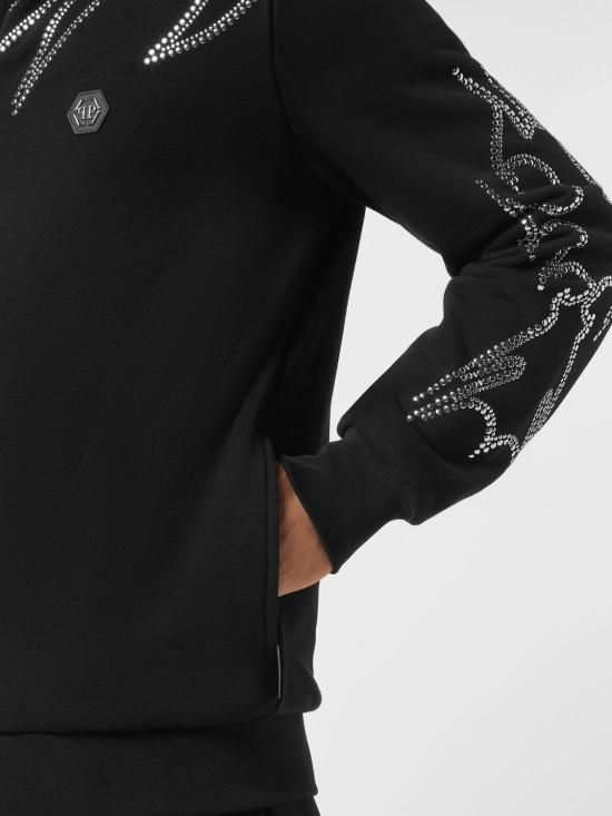 26FW 필립 플레인 긴팔 티셔츠 AAECMJB3881PTE003N 02 Black - PHILIPP PLEIN