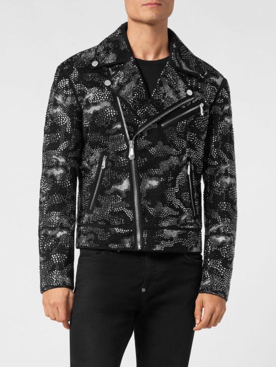 26FW 필립 플레인 자켓 SAECMLB1883PLE009N 02 Black