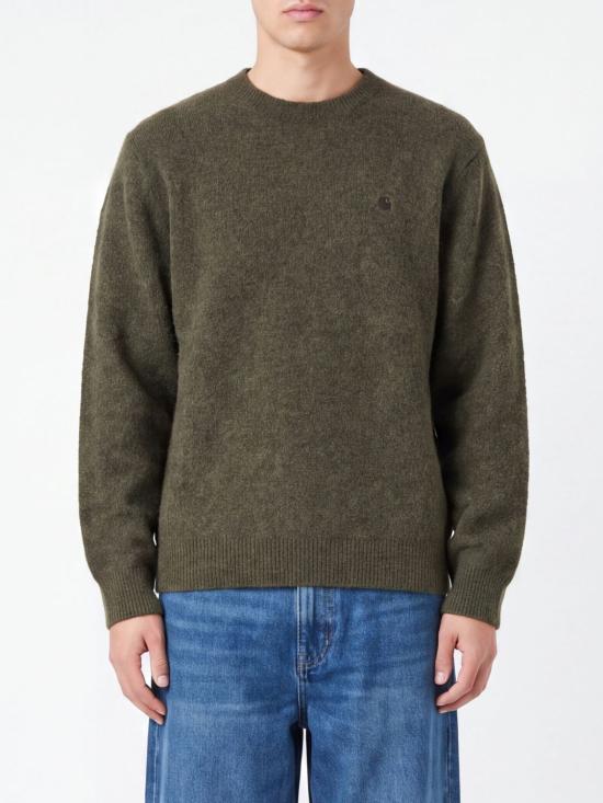 26FW 칼하트 WIP 스웨터 I035394 3ZAXX Brown