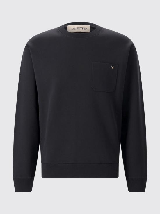 26FW 발렌티노 가라바니 긴팔 티셔츠 VMF28RBHH 0NO Black - VALENTINO GARAVANI