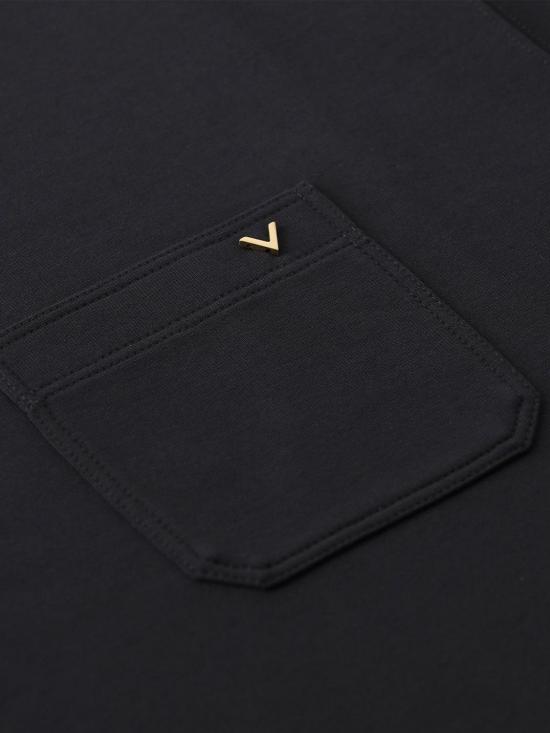 26FW 발렌티노 가라바니 긴팔 티셔츠 VMF28RBHH 0NO Black - VALENTINO GARAVANI