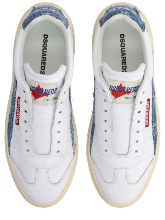  디스퀘어드2 스니커즈 Dsquared2 라이더 가죽  멀티컬러 - DSQUARED2