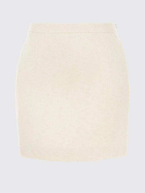 26FW 알레산드라리치 스커트 FABX1441F4801 1622 Ivory - ALESSANDRA RICH