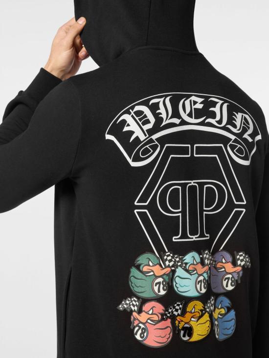 26FW 필립 플레인 긴팔 티셔츠 PAECMJB3667PTE003N 02 Black - PHILIPP PLEIN
