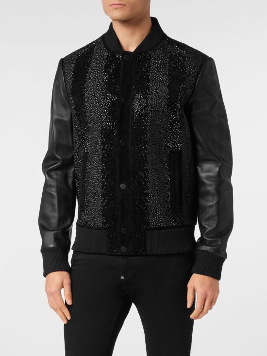 26FW 필립 플레인 자켓 PAECMLB1940PLE009N 02 Black