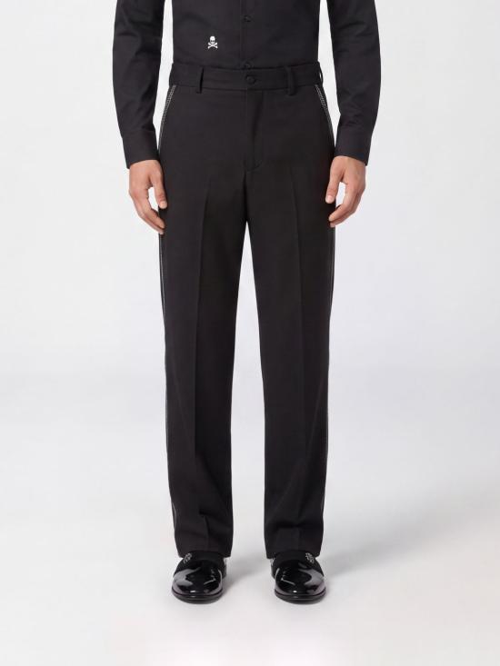 26FW 필립 플레인 팬츠 AAECMRT1622PTE022N 02 Black