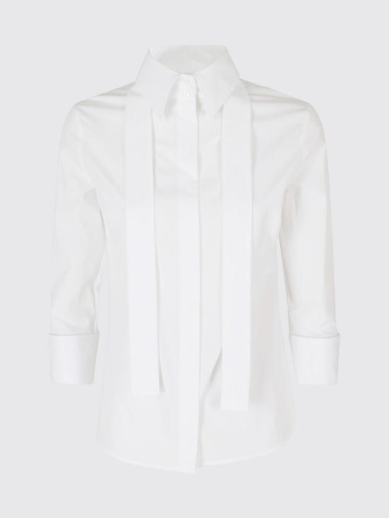 26FW 엘리자베타프랜치 셔츠 CA18366E2 100 White - ELISABETTA FRANCHI