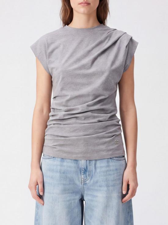 26FW 가니 탑 A1040544 920 Grey