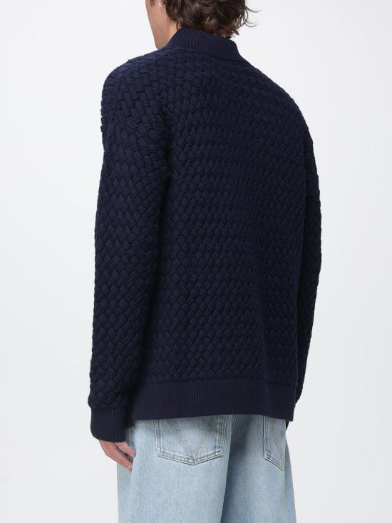 26FW 보테가베네타 폴로 티셔츠 A000K9V6UI0 4071 Blue - BOTTEGA VENETA