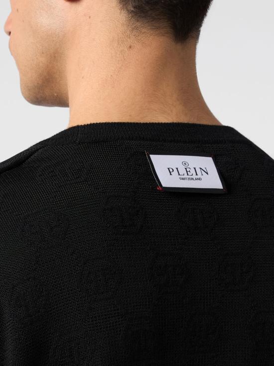26FW 필립 플레인 스웨터 FAFCMKO1609PKN002N 02 Black - PHILIPP PLEIN