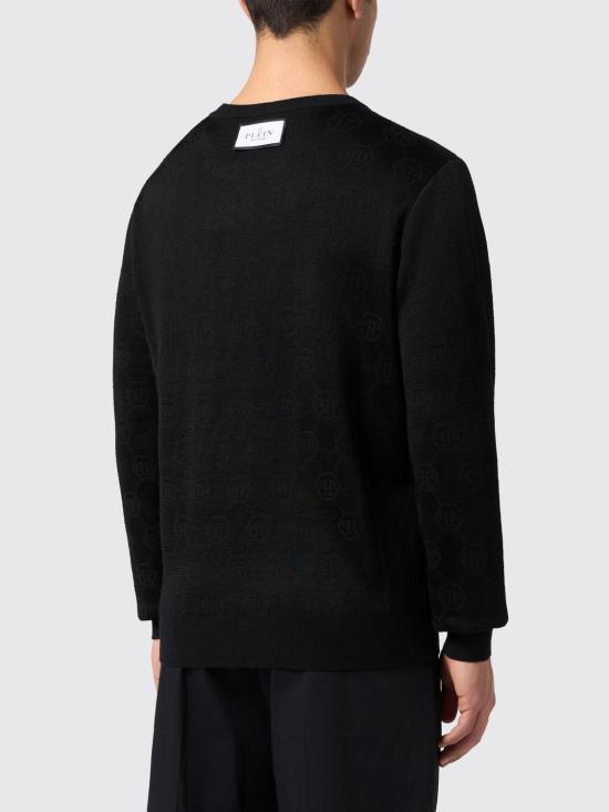 26FW 필립 플레인 스웨터 FAFCMKO1609PKN002N 02 Black - PHILIPP PLEIN
