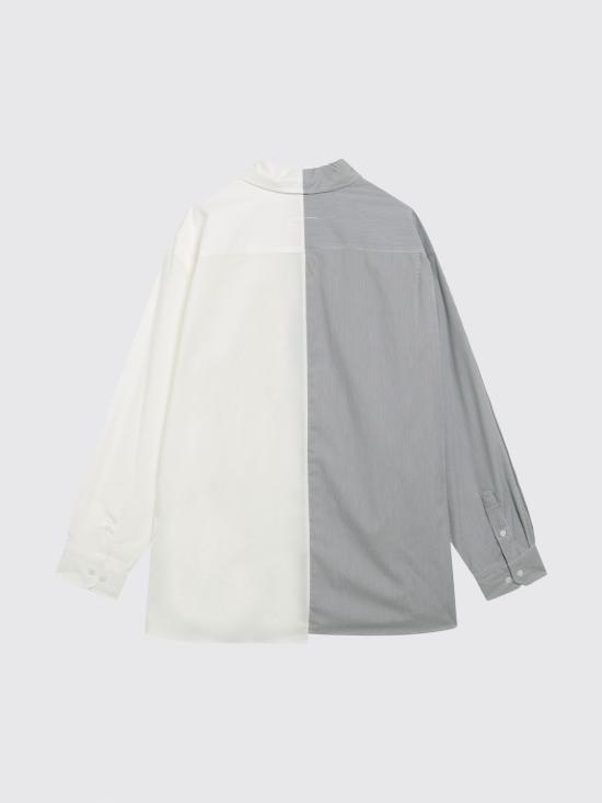 26FW MM6 메종마르지엘라 셔츠 SH0DT0057MTN183 961 White - MM6 MAISON MARGIELA