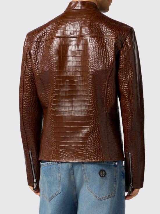 26FW 필립 플레인 자켓 SAFCMLB2035PLE010N 04 Brown - PHILIPP PLEIN