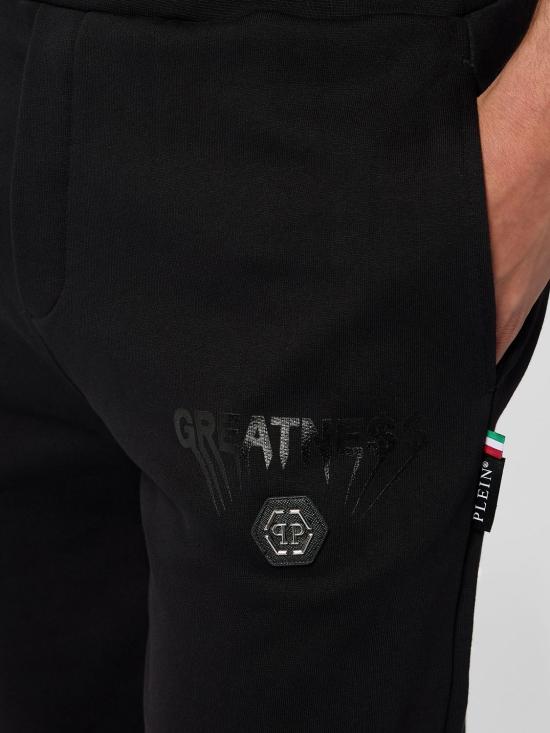 26FW 필립 플레인 팬츠 AAECMJT2719PTE180N 0202 Black 1 - PHILIPP PLEIN
