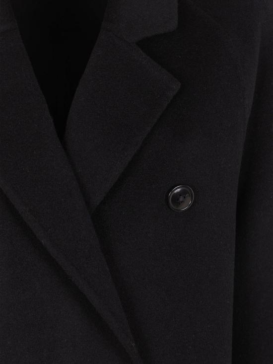 26FW 루루 드 세종 코트 IRVIN Black - LOULOU DE SAISON