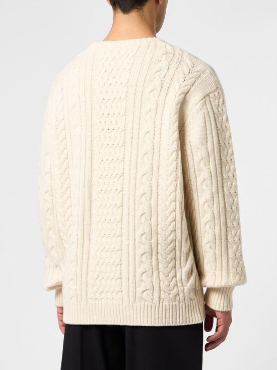 26FW 필립 플레인 스웨터 FAFCMKO1614PKN002N 01OF White - PHILIPP PLEIN