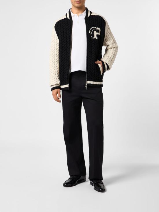 26FW 필립 플레인 스웨터 FAFCMKB0185PKN002N 0201 White - PHILIPP PLEIN