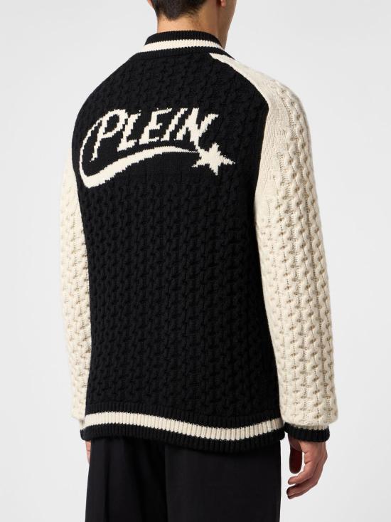 26FW 필립 플레인 스웨터 FAFCMKB0185PKN002N 0201 White - PHILIPP PLEIN