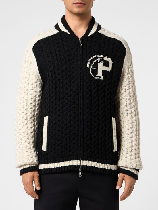 26FW 필립 플레인 스웨터 FAFCMKB0185PKN002N 0201 White